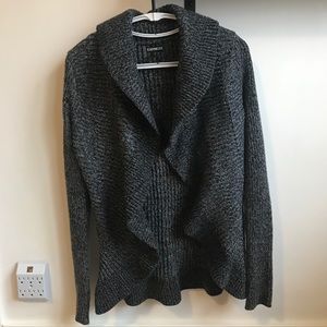 Express Black Cardigan Size M